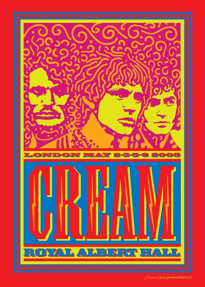 Cream - Royal Albert Hall Reunion Tour 2 DVDs