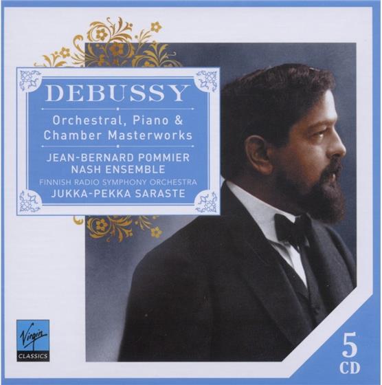 Pommier / Saraste / Various & Claude Debussy (1862-1918) - Piano, Chamber, Orchestral Works 5 CDs