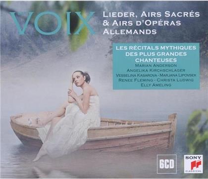 --- & --- - Lieder, Arias Et Op&eacute;ra Allemandes (6 CDs)