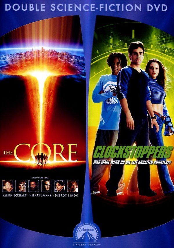 The Core / Clockstoppers 2 DVDs