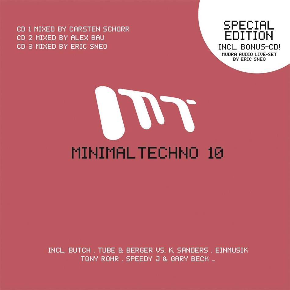 Minimal Techno - Vol. 10 3 CDs