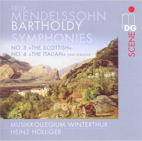 Holliger Heinz /Musikkollegium Winterthu & Felix Mendelssohn-Bartholdy (1809-1847) - Symphonies 3 & 4 SACD
