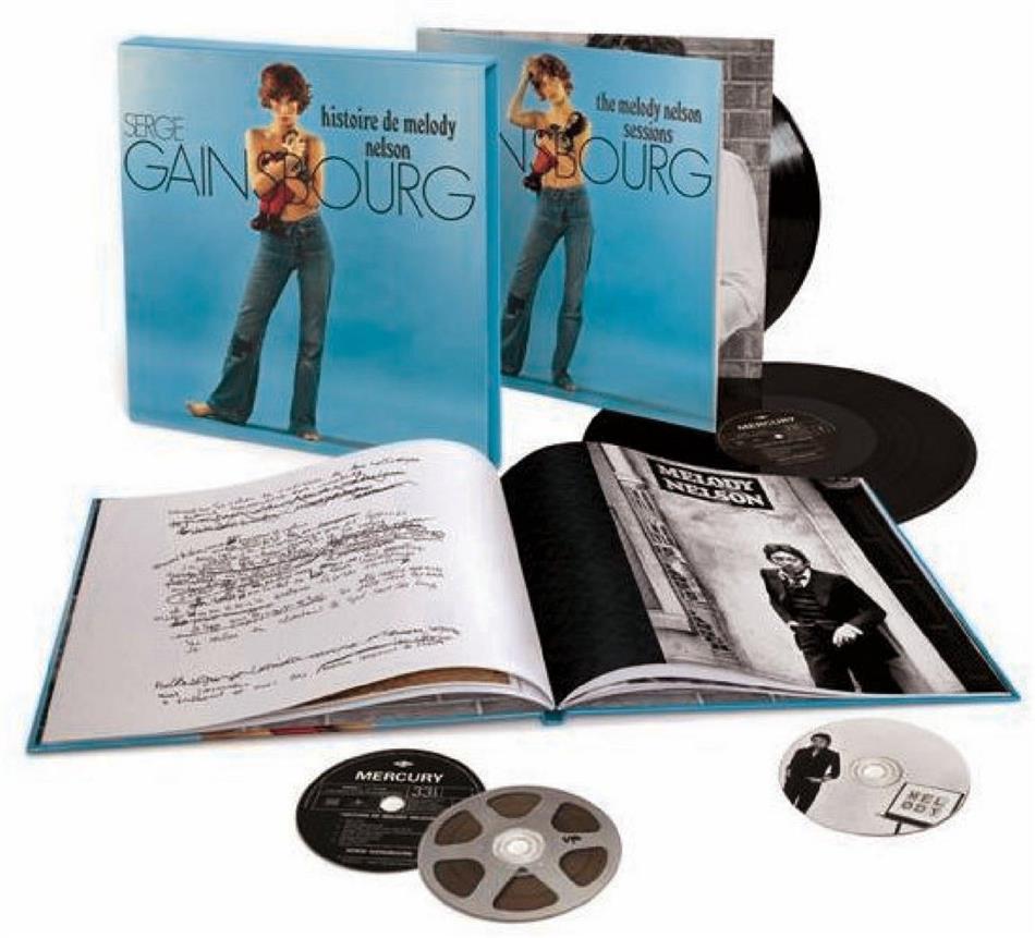 Serge Gainsbourg - Histoire De Melody Nelson 2 CDs + DVD + 2 LPs