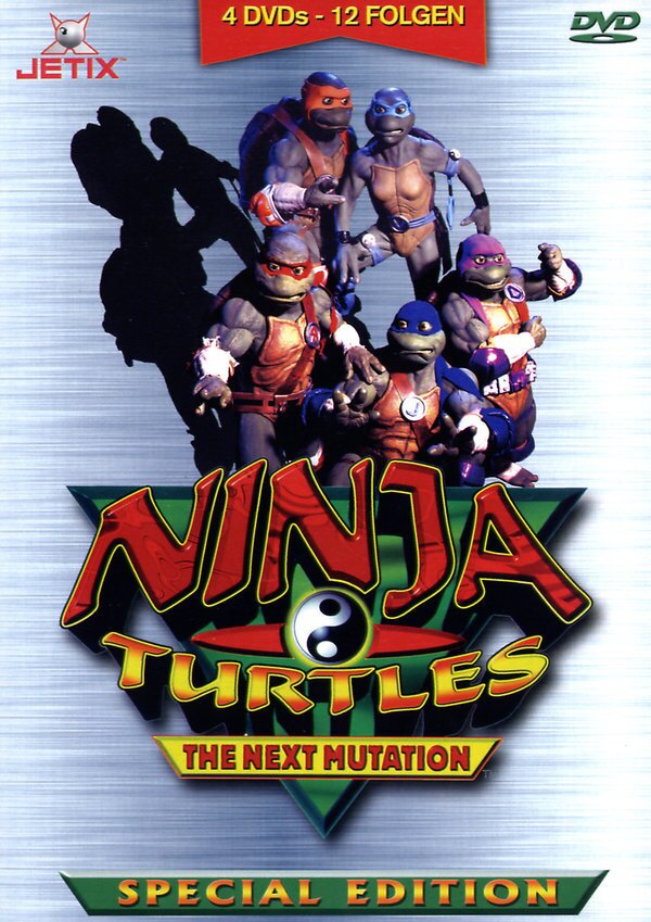 Ninja Turtles - The Next Mutation Special Edition, 4 DVDs