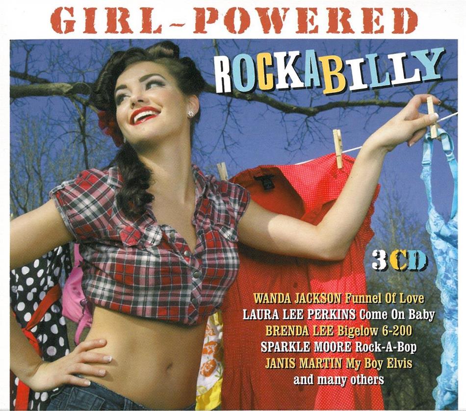 Girl Powered Rockabilly - Various 3 CDs