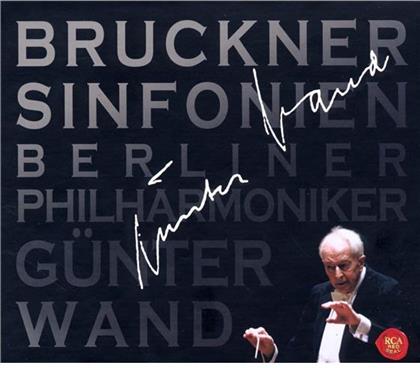 Wand G&uuml;nter / Berliner Philharmoniker & Anton Bruckner (1824-1896) - Sinfonien 4, 5, 7, 9 (6 CD)