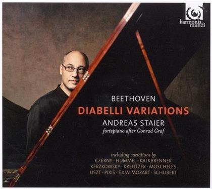 Andreas Staier, Czerny / Hummel / Kalbrenner / + & Czerny / Hummel / Kalbrenner / + - Diabelli Variations