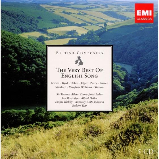 Baker / Bostridge / Deller / Kirkby / & --- - Very Best Of English Song 5 CDs