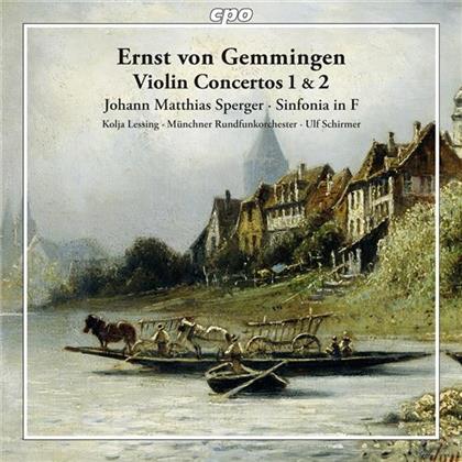 Lessing Kolja / N&uuml;nchner Rundfunk & Gemmingen Ernst Von - Konzert Fuer Violine Nr1, Nr2