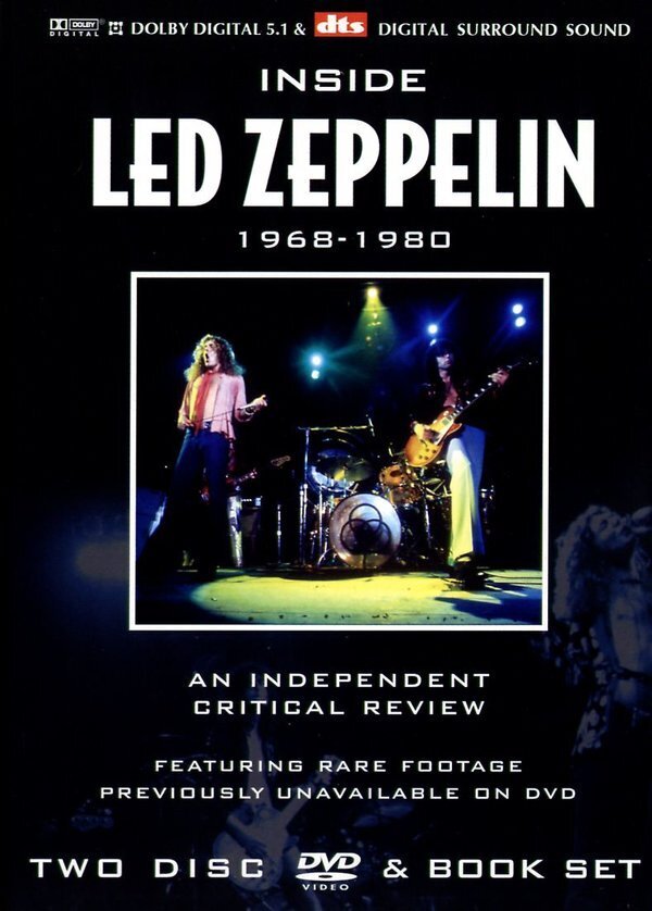Led Zeppelin - Inside Led Zeppelin 1968-1980 2 DVDs + Buch