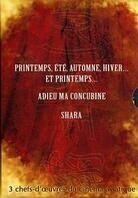 Printemps, été, automne, hiver... et printemps / Adieu ma concubine / Shara Box, 3 DVDs