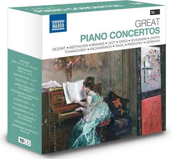 --- & --- - Great Piano - (Naxos) 10 CDs