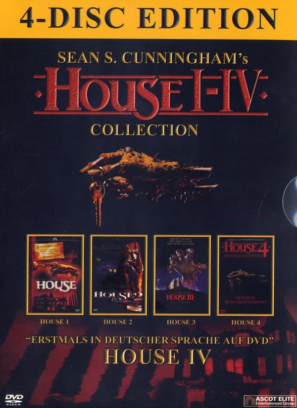 House Collection 4 DVDs