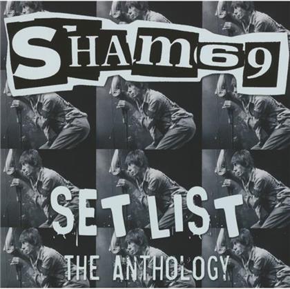 Sham 69 - Set List The Anthology