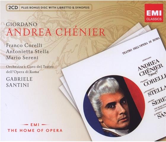 Santini / Corelli / Stella / Sereni & Umberto Giordano (1867-1948) - Andrea Chenier 3 CDs
