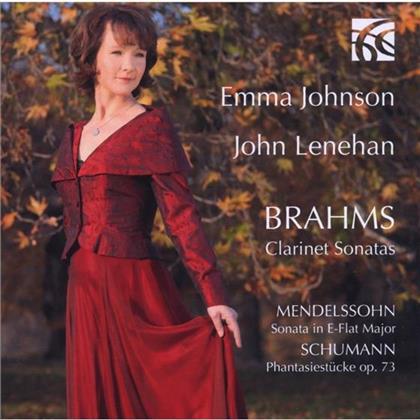 Johnson Emma / Lenehan John & Johannes Brahms (1833-1897) - Clarinet Sonatas - Klarinettensonaten