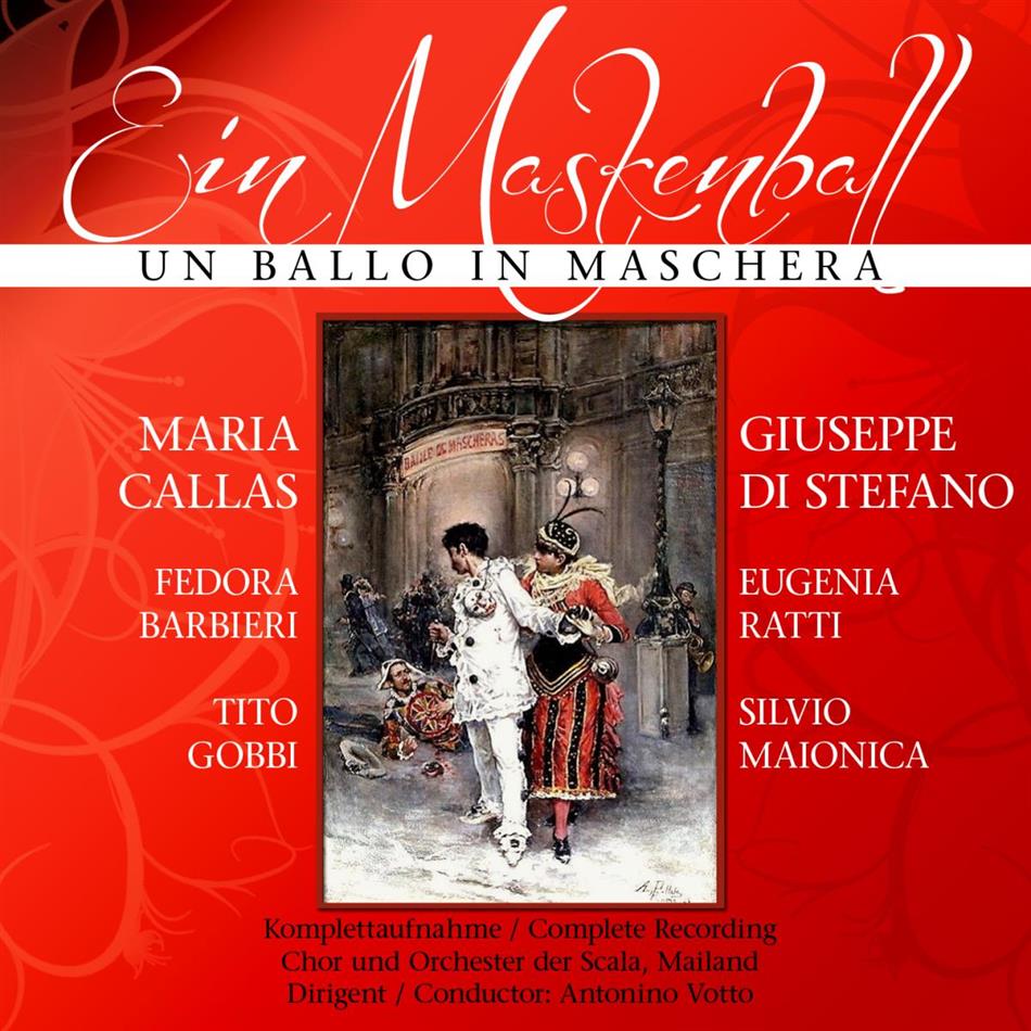 Maria Callas & Giuseppe Verdi (1813-1901) - Maskenball - Un Ballo In Mascera 2 CD