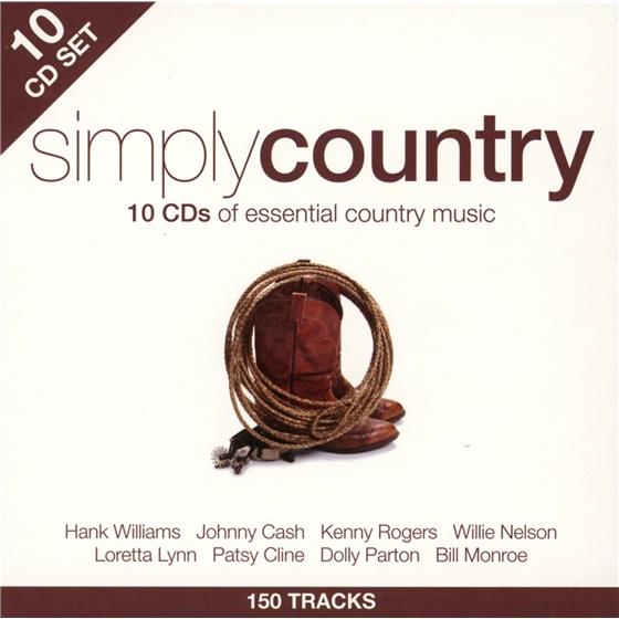 Simply Country 10 CDs
