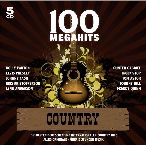 100 Megahits Country - Various 5 CDs