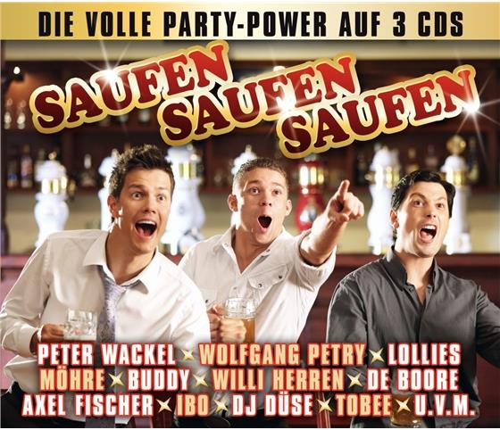 Saufen Saufen Saufen Die Volle 3 CDs