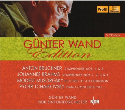 Wand G&uuml;nter / Ndr Sinfonieorchester & G&uuml;nter Wand - G&uuml;nter Wand Edition (5 CDs)