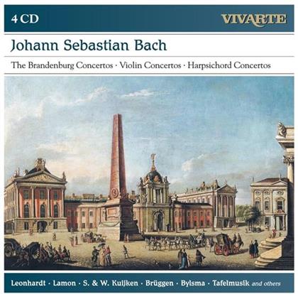 Various & Johann Sebastian Bach (1685-1750) - Brandenburgische Konzerte / Vi (4 CDs)
