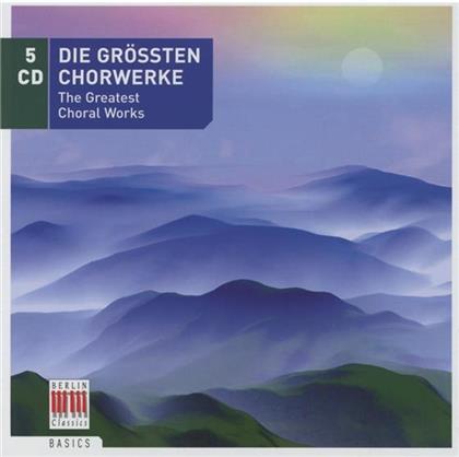--- & Sch&uuml;tz / Bach / H&auml;ndel / Mendelssohn - Die Grossen Chorwerke (5 CDs)