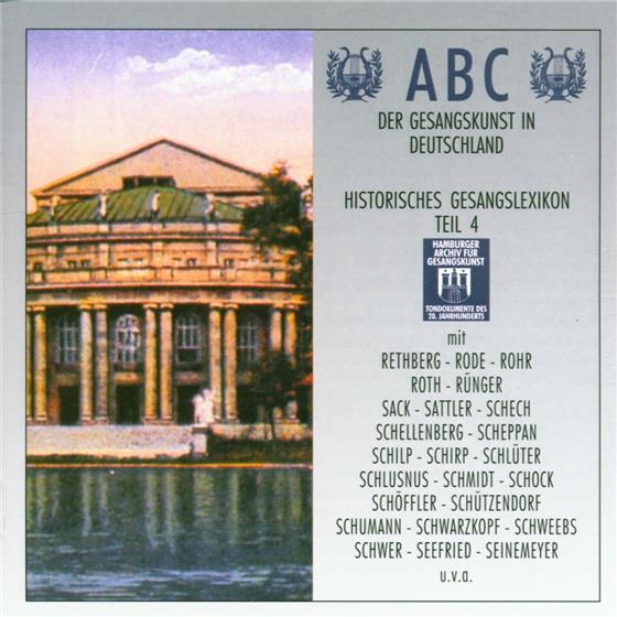 --- - Abc Der Gesangskunst 4 2 CDs