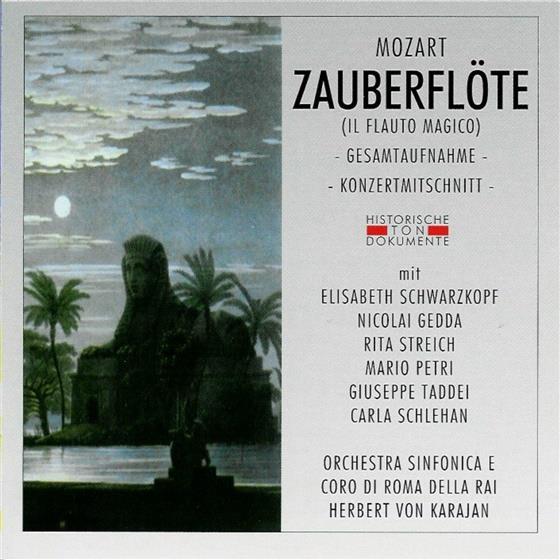 Mario Petri, Nicolai Gedda, Elisabeth Schwarzkopf, Rita Streich, … - Zauberflöte - 1953 Rom 2 CDs