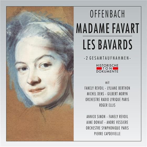 Capdevielle Pierre / Os Paris & Jacques Offenbach (1819-1880) - Madame Favart / Les Bavards 2 CDs