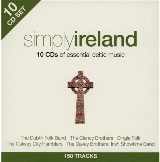 Simply Ireland - Various 10 CDs