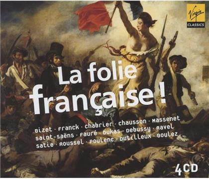 Tharaud / Fray / Ebene / Hendricks / + & Bizet / Chabrier /Ravel / Massenet / + - La Folie Francaise (4 CD)