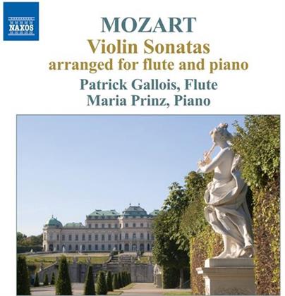 Patrick Gallois, Maria Prinz & Wolfgang Amadeus Mozart (1756-1791) - Violinsonaten arrangiert f&uuml;r Fl&ouml;te & Piano