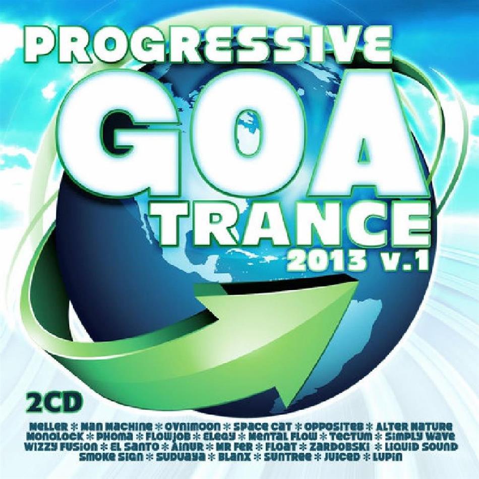 Progressive Goa Trance - Various 2013/1 2 CD