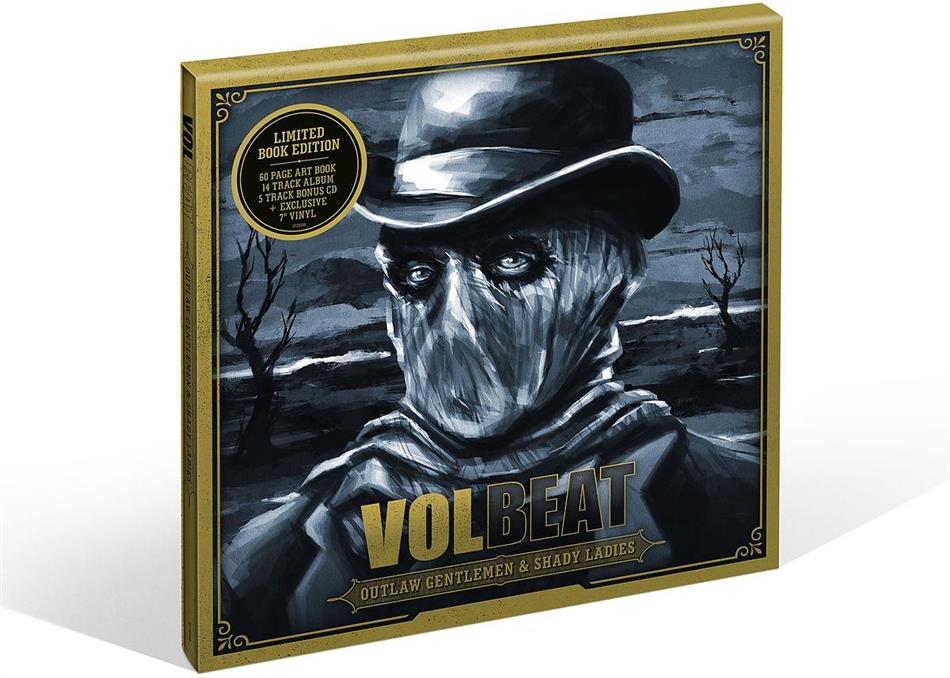 Volbeat - Outlaw Gentlemen & Shady - Limited Book Edition + 7Inch Single 2 CD + LP + Livre