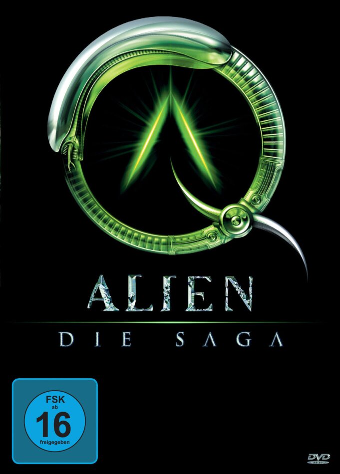 Alien Saga Extended Edition, 5 DVDs