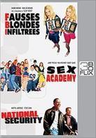 FBI - Fausse blondes infiltrées / Sex Academy / National security - (Flix Box 3 DVD)