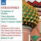 Craft Robert/Orchestra Of St.Luke's & Igor Strawinsky (1882-1971) - Psalmens./3 Geistl.Chorlied./Messe/Babel
