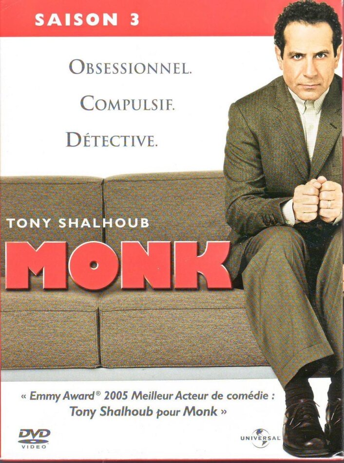 Monk - Saison 3 4 DVD
