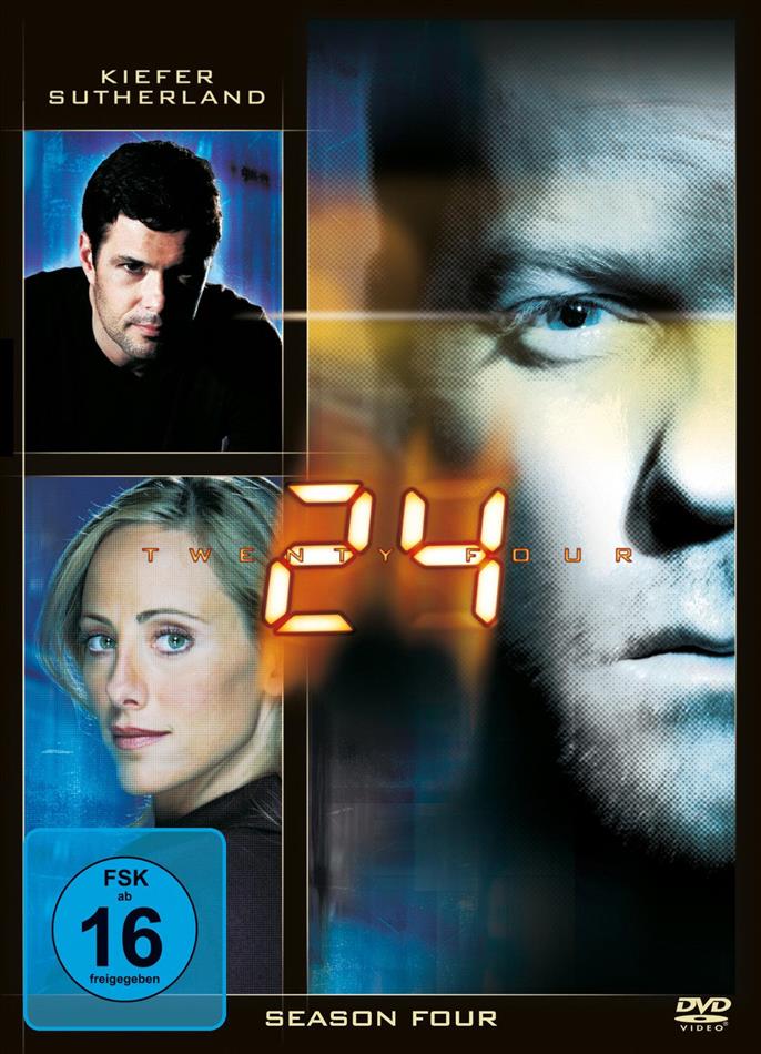 24 - Staffel 4 6 DVDs