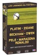 Les l&eacute;gendes du football (Coffret, 3 DVD)