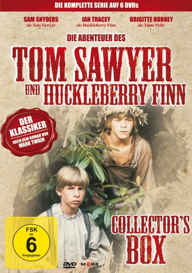 Die Abenteuer des Tom Sawyer und Huckleberry Finn Collector's Box, 6 DVDs