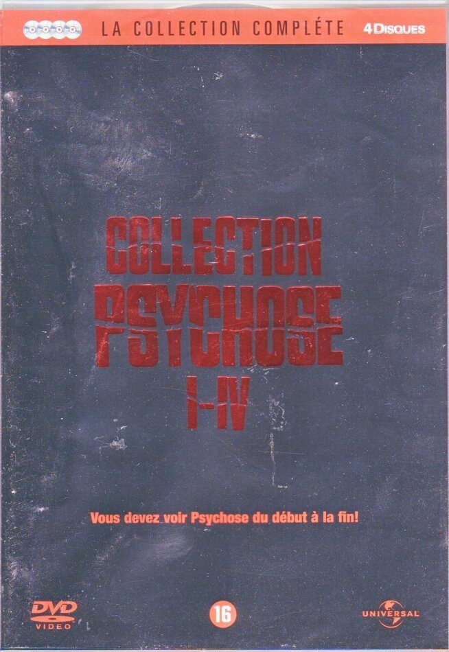 Psychose - La Collection 4 DVDs