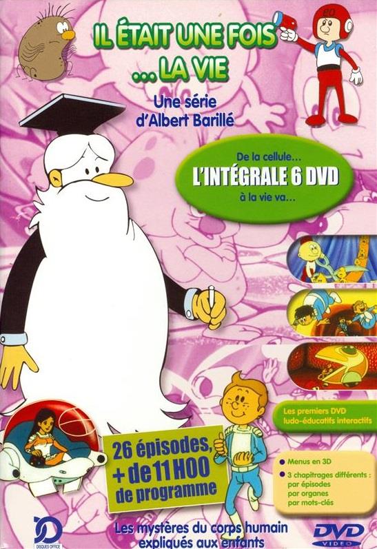 Il était une fois... La vie - L'intégrale Box, 6 DVDs