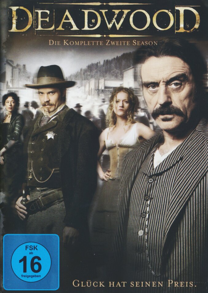 Deadwood - Staffel 2 4 DVDs