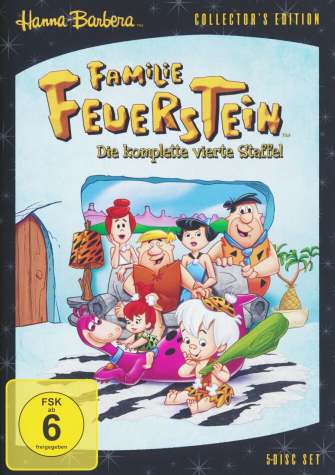 Familie Feuerstein - Staffel 4 Collector's Edition, 4 DVDs