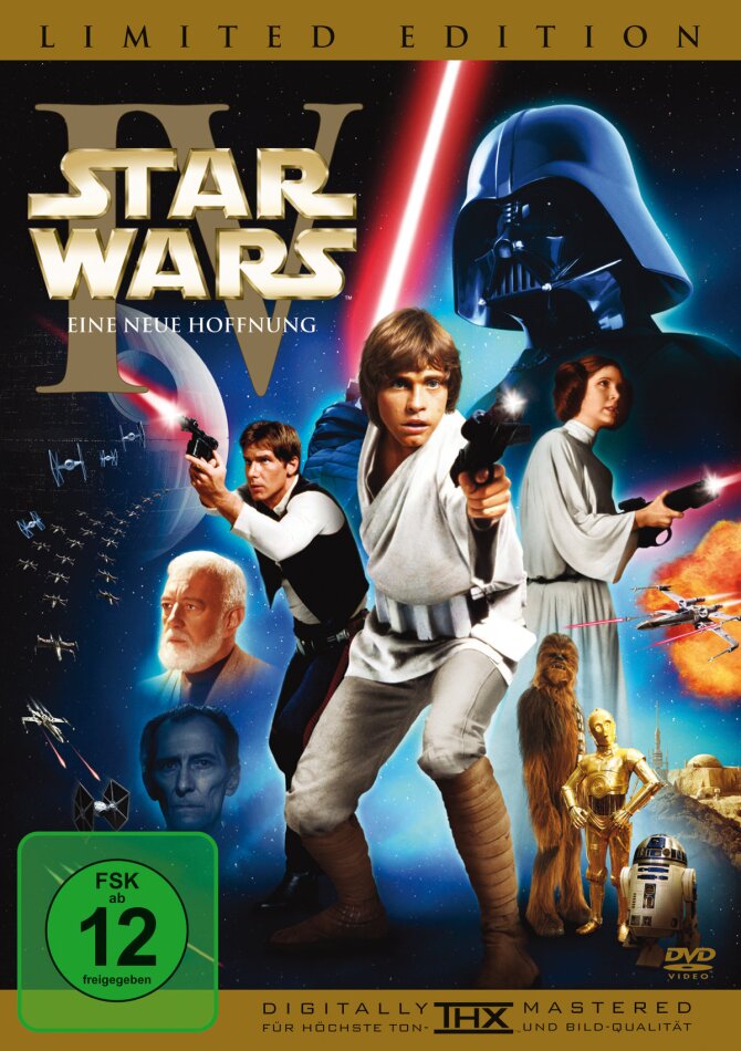 Star Wars - Episode 4 - Eine neue Hoffnung (1977) Special Edition, 2 DVDs