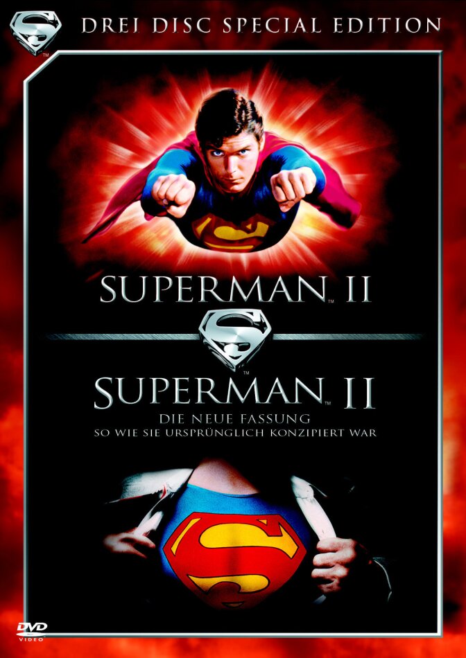 Superman 2 (1980) Special Edition, 3 DVDs