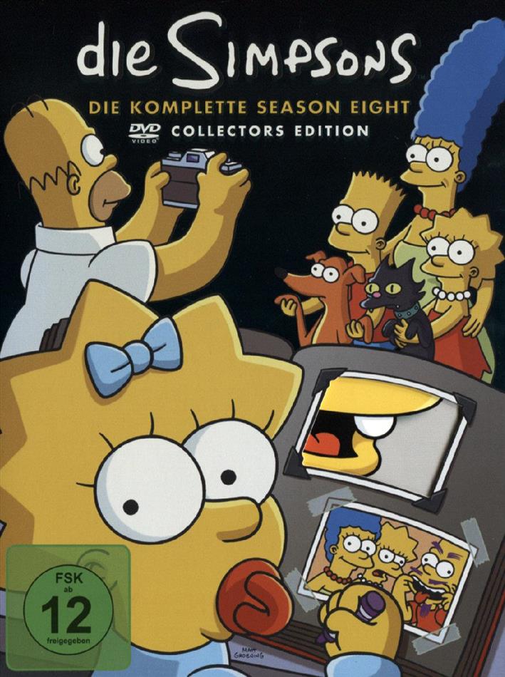 Die Simpsons - Staffel 8 Collector's Edition, 4 DVDs