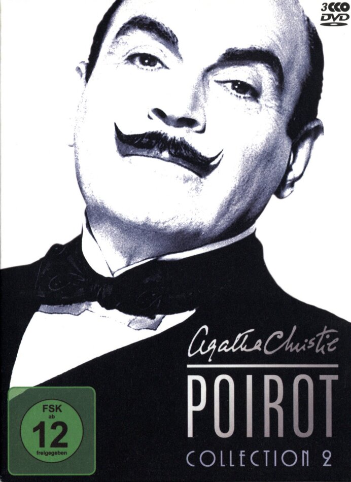 Agatha Christie - Poirot Collection 2 3 DVDs